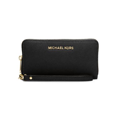 michael kors large flat phone wristlet|Michael Kors wristlets clearance.